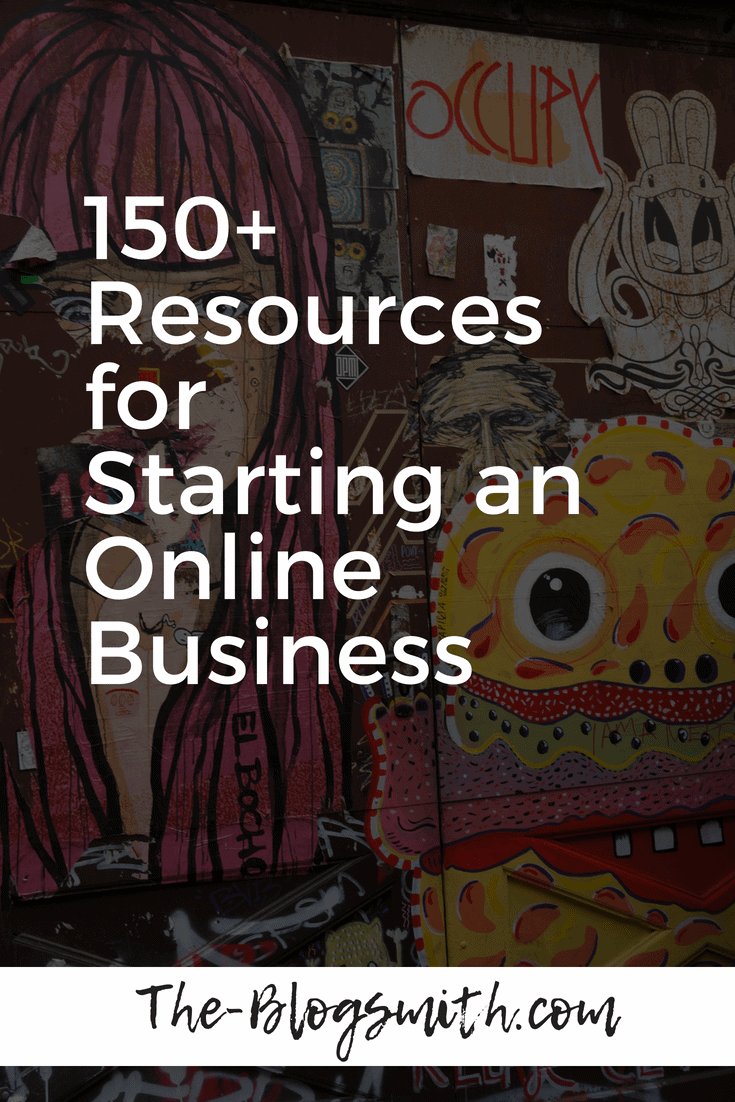 Learn from my experience with these 150+ resources for starting an online business. Then download the free ebook to refer back to!