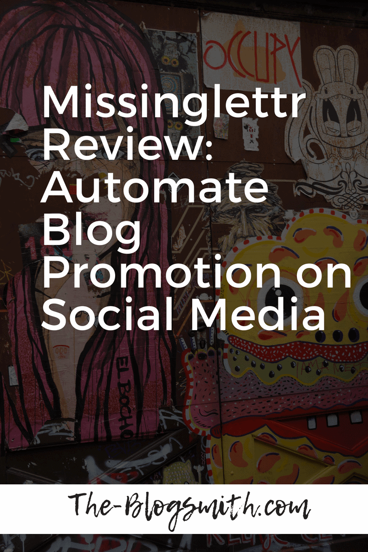 Missinglettr helps me to remember to give the blog posts I’ve worked so hard on a proper promotional strategy. Since it’s so easy to use, I have a year of social content scheduled in just a few clicks—no intense brain power needed.